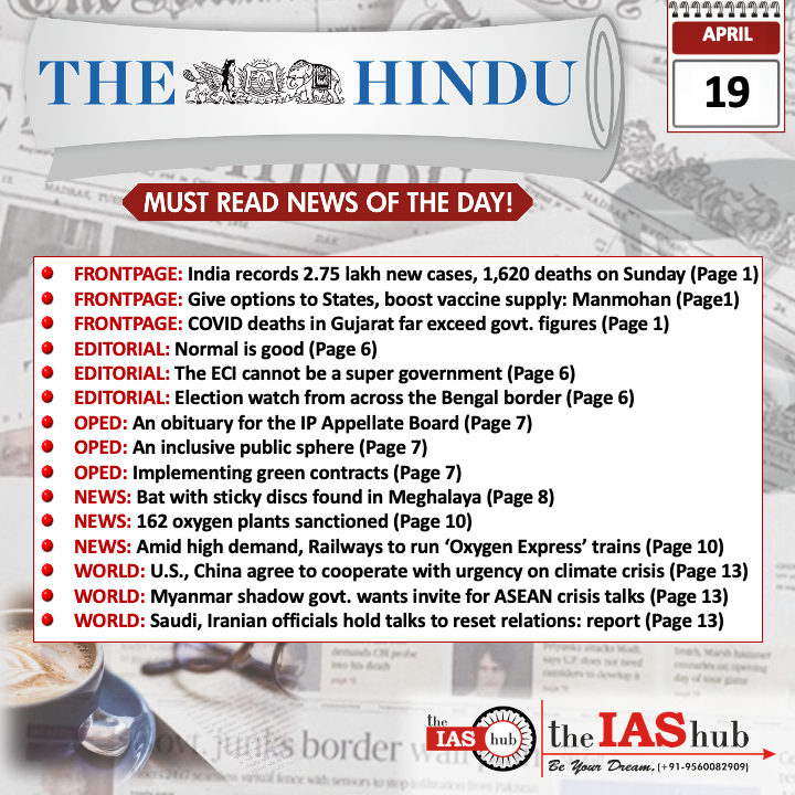 TH_Headlines_19 Apriul_theIAShub