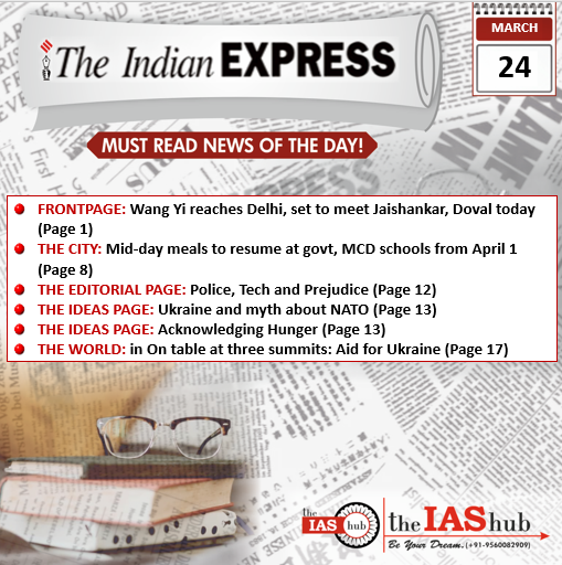 Indian Express 25 March