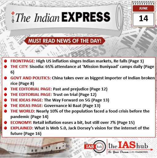 14 June Indian Express