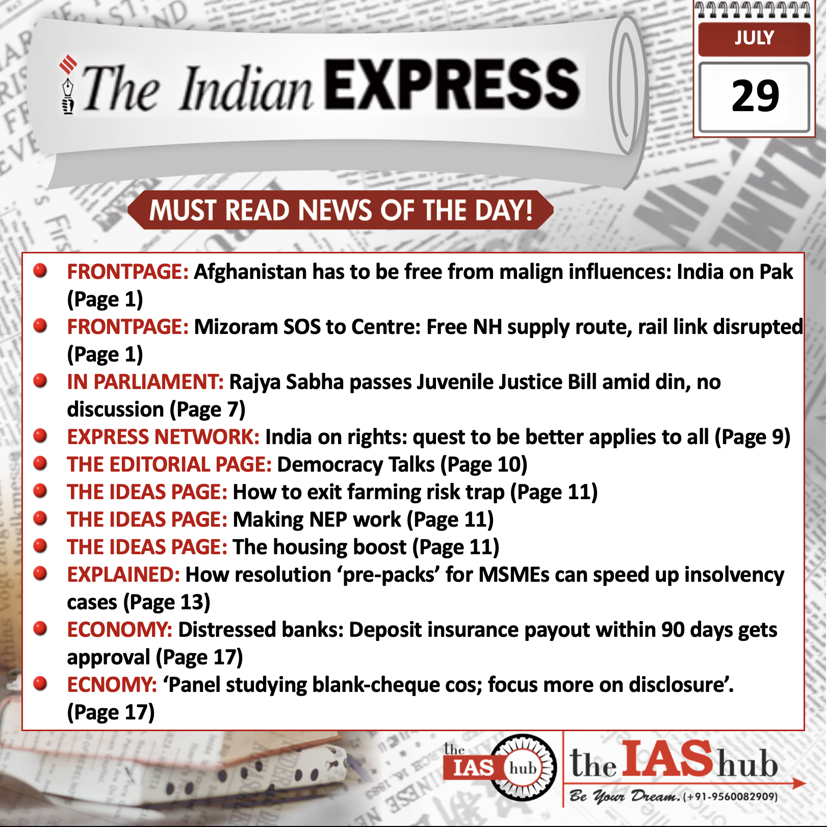IE_Headlines_29 July_ theiashub
