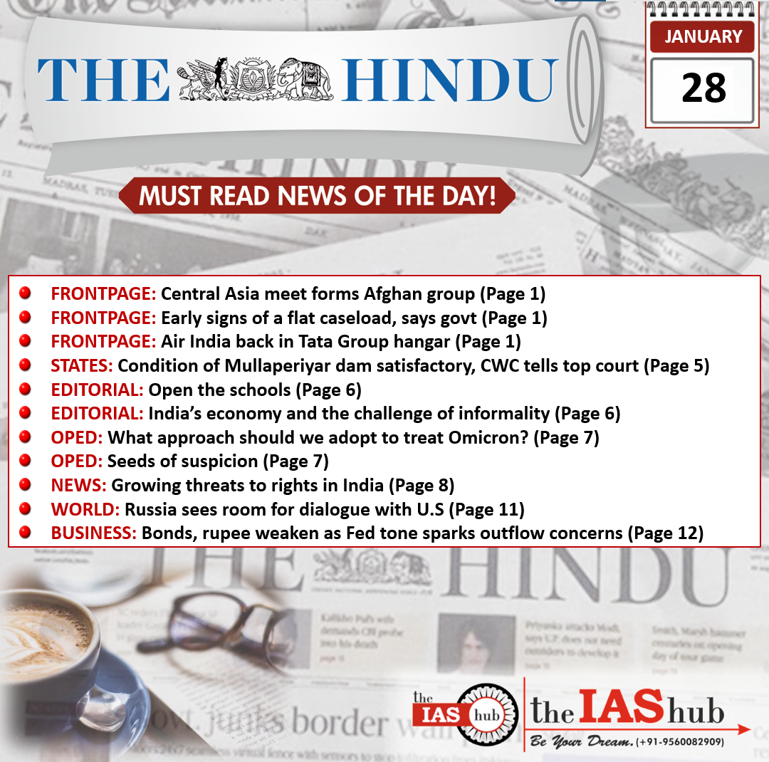 The Hindu 28 Jan