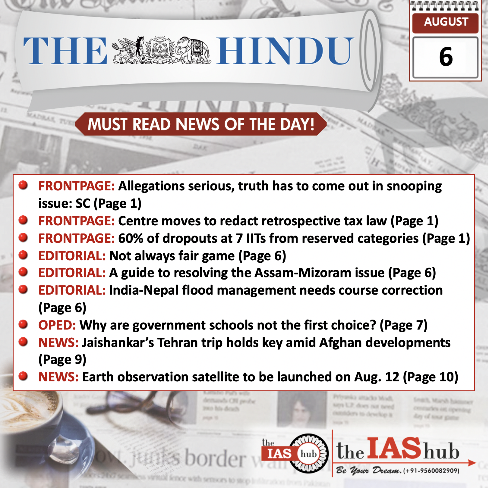 TH_Headlines_6 August_ theiashub