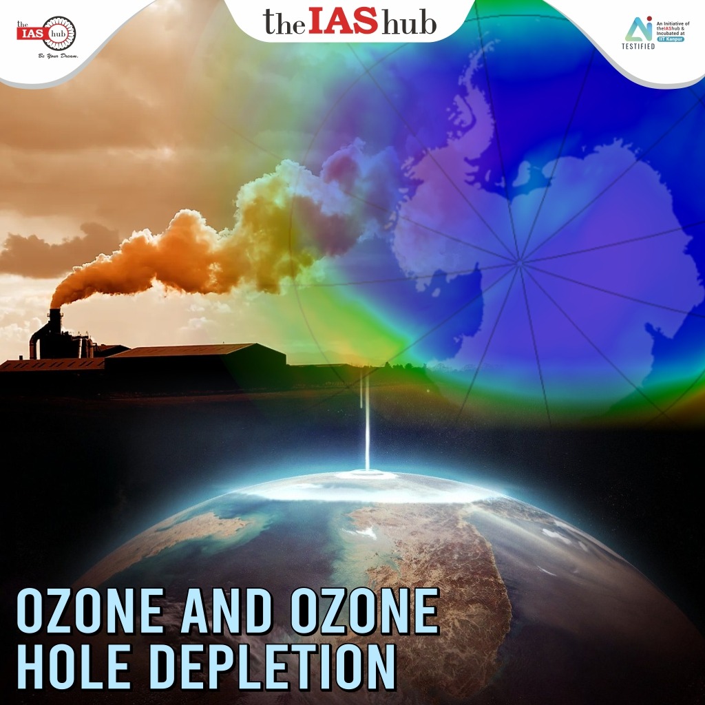 Ozone and Ozone Hole Depletion