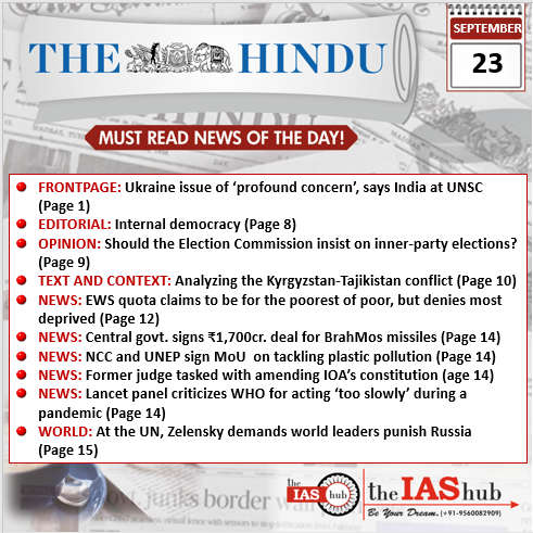 TH_23rd Sept_Daily Headlines