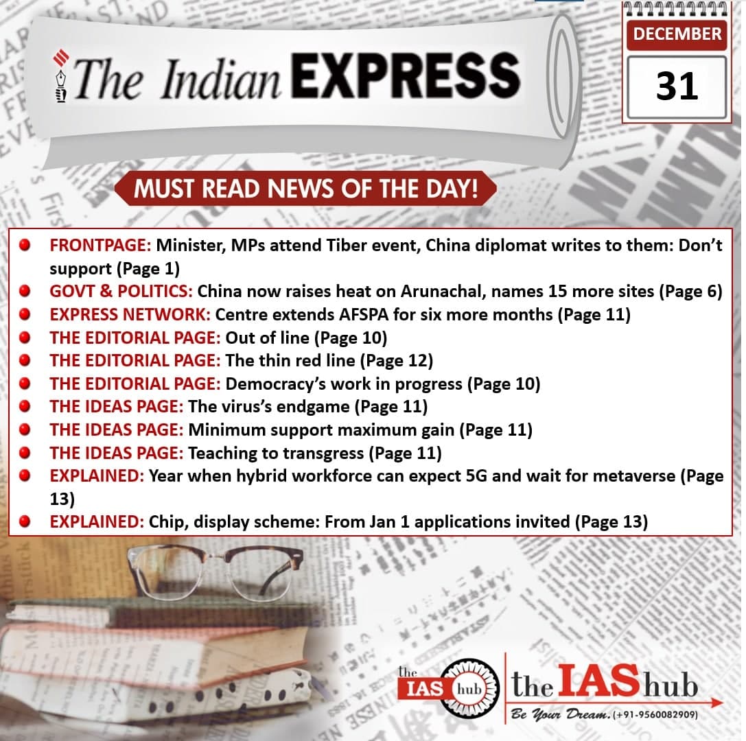 Indian Express 31 Dec