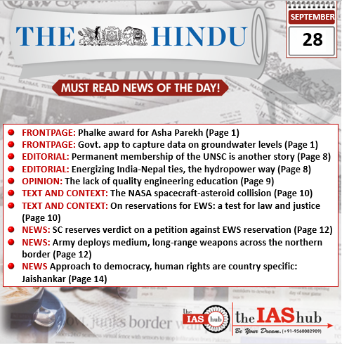 TH_28th Sept_Daily Headlines