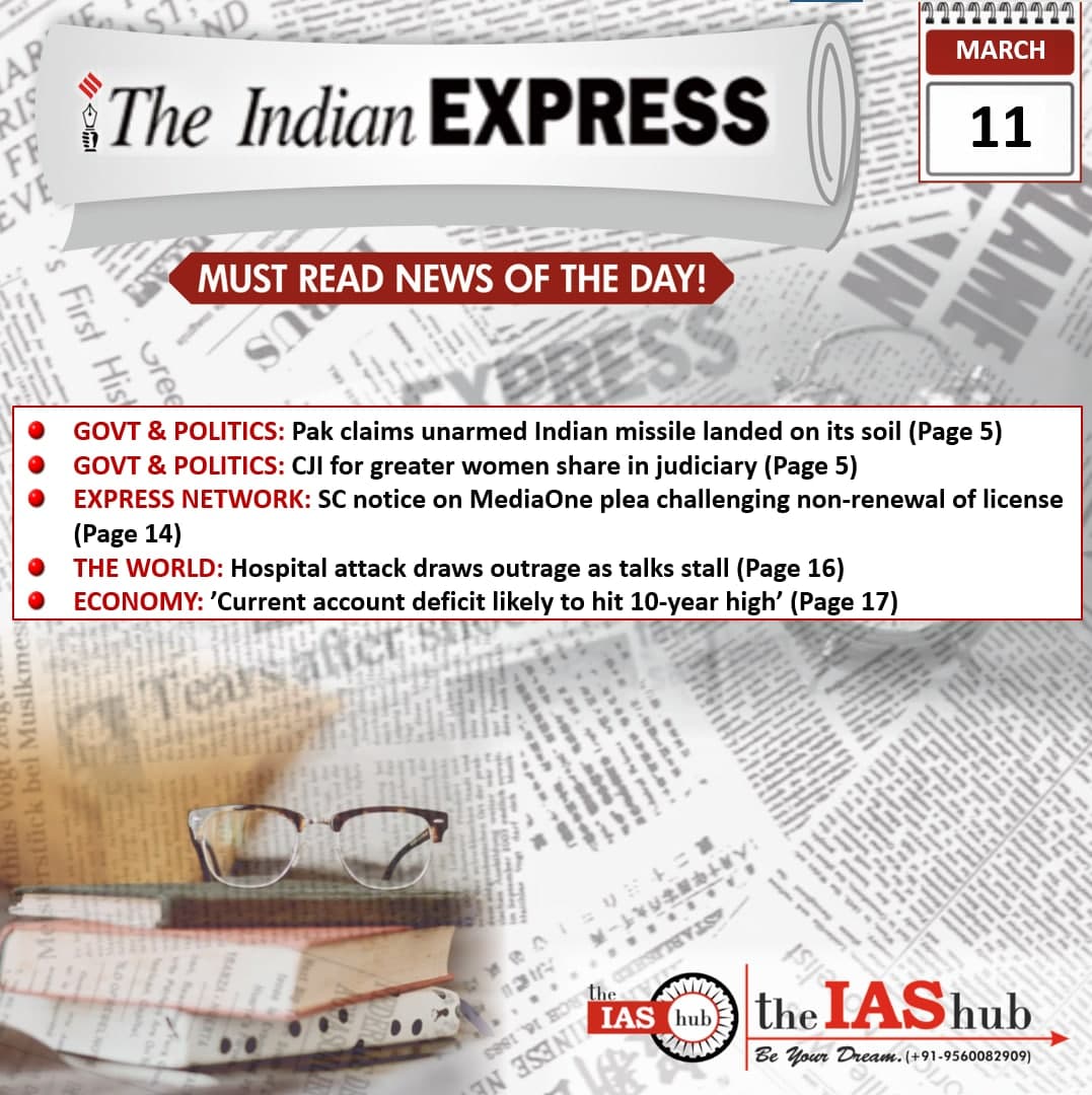Indian Express 11 March