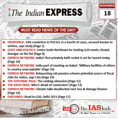 IE_18th Nov_Daily Headlines
