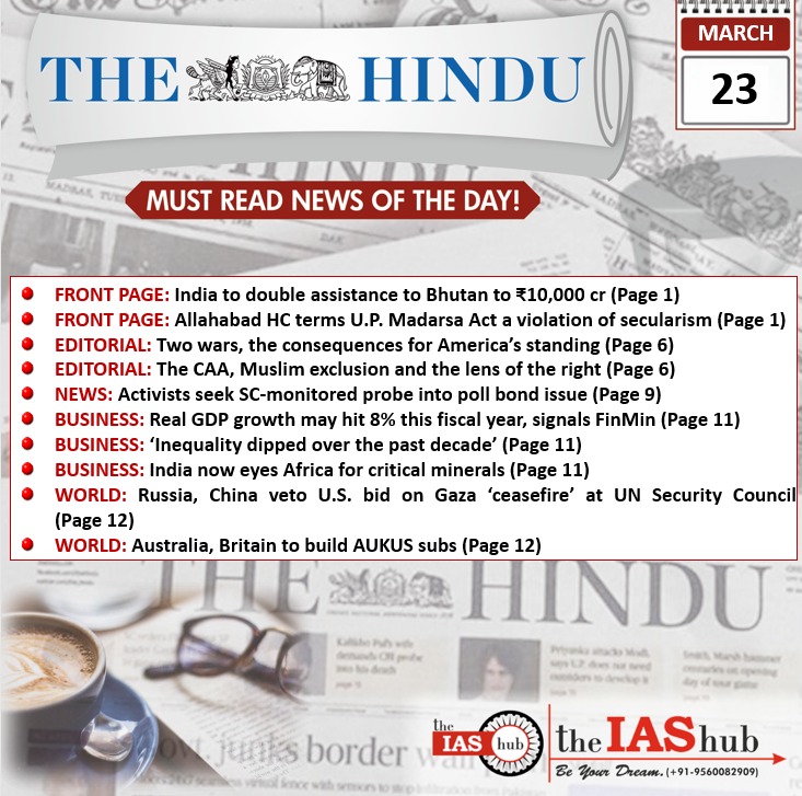 TH_Headlines_23 March	