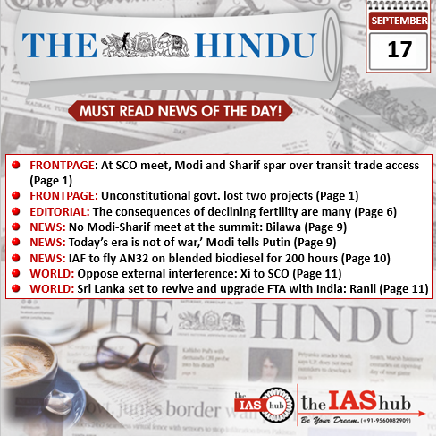 TH_17th Sept_Daily Headlines