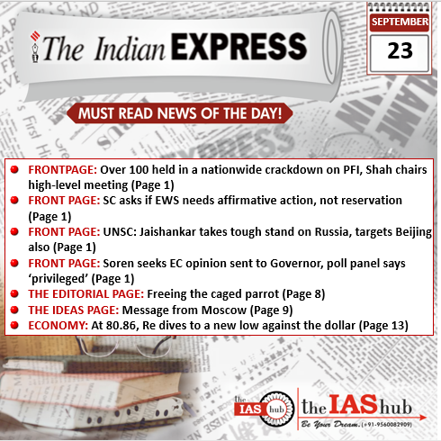IE_23rd Sept_Daily Headlines