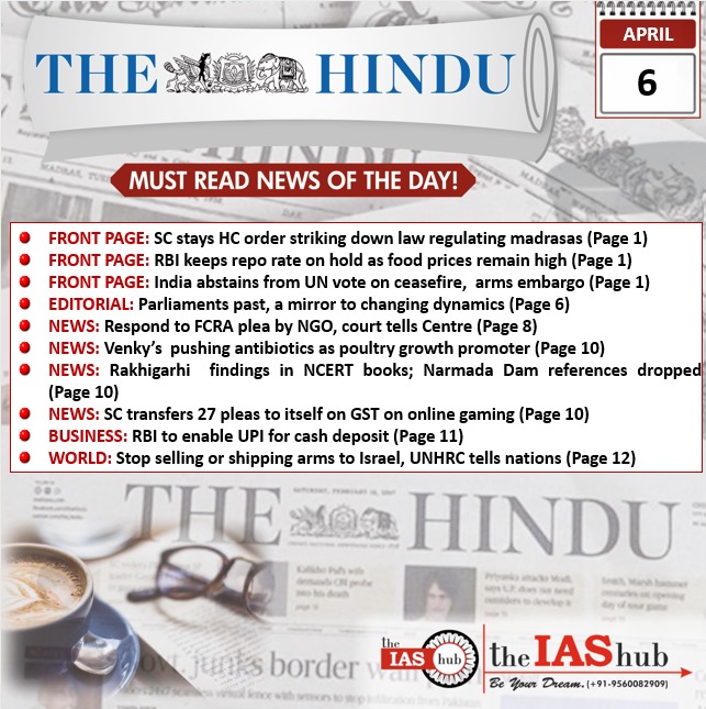 TH_Headlines_6th April	