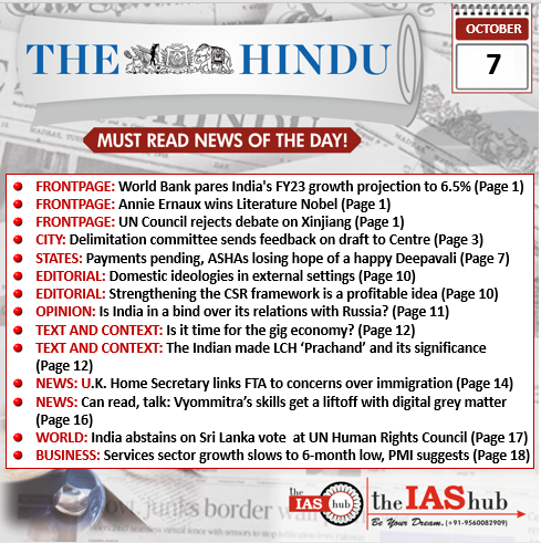 TH_7th Oct_Daily Headlines