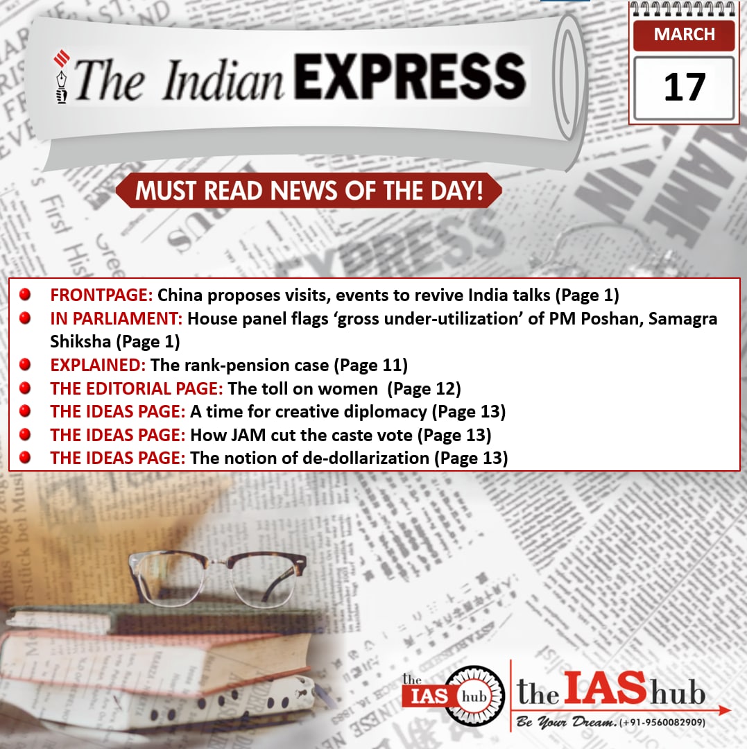 Indian Express 17 March