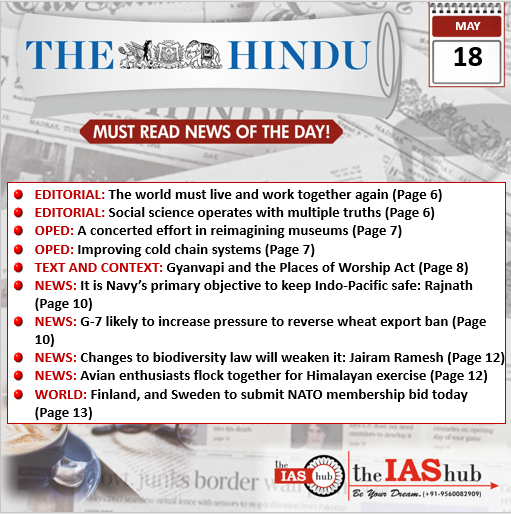 The Hindu 18 May