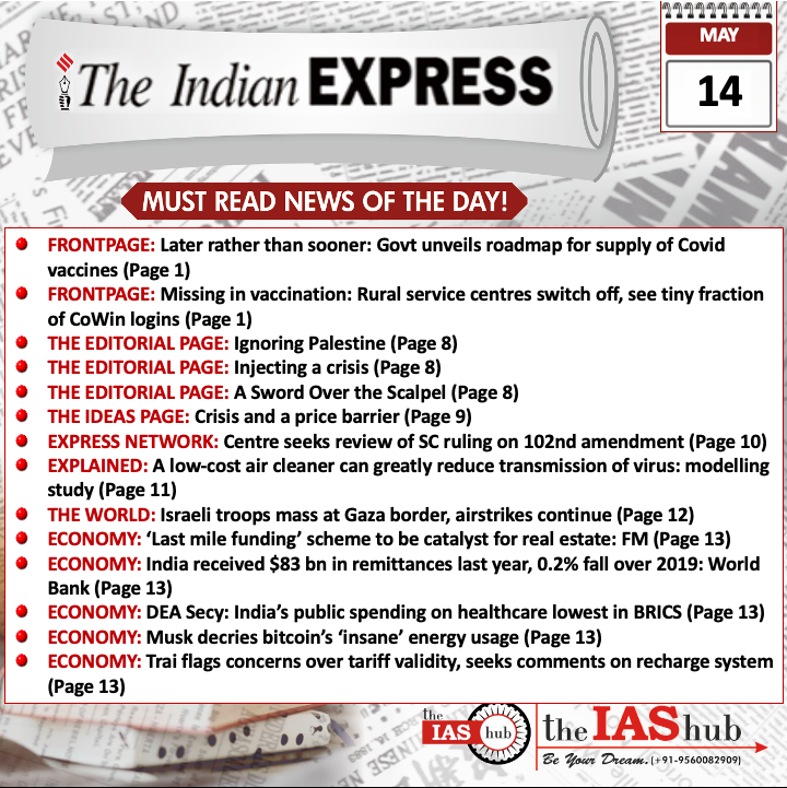 IE_Headlines_14 May_theIAShub