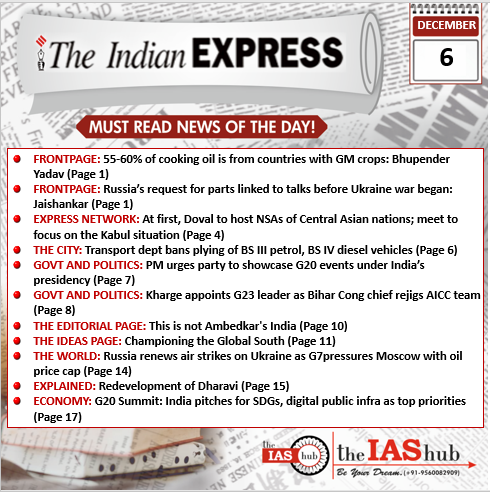 IE_6th Dec_Daily Headlines