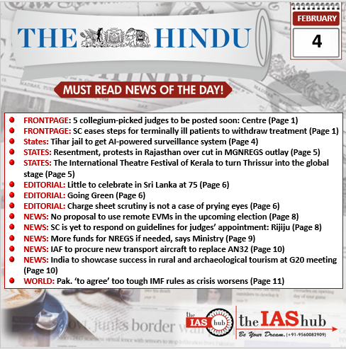 TH_4th February_Daily Headlines