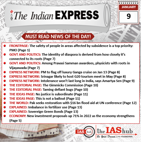 IE_9th January_Daily Headlines