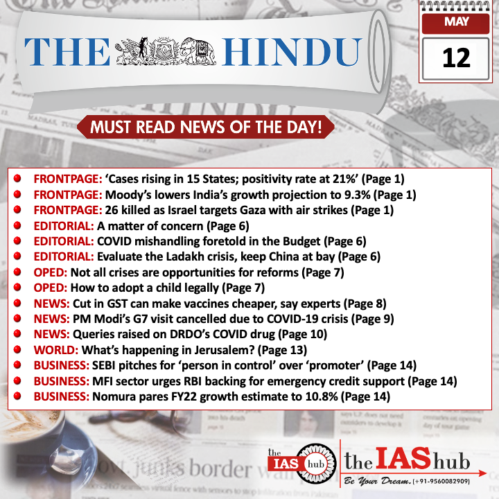 TH_Headlines_12 May_theIAShub