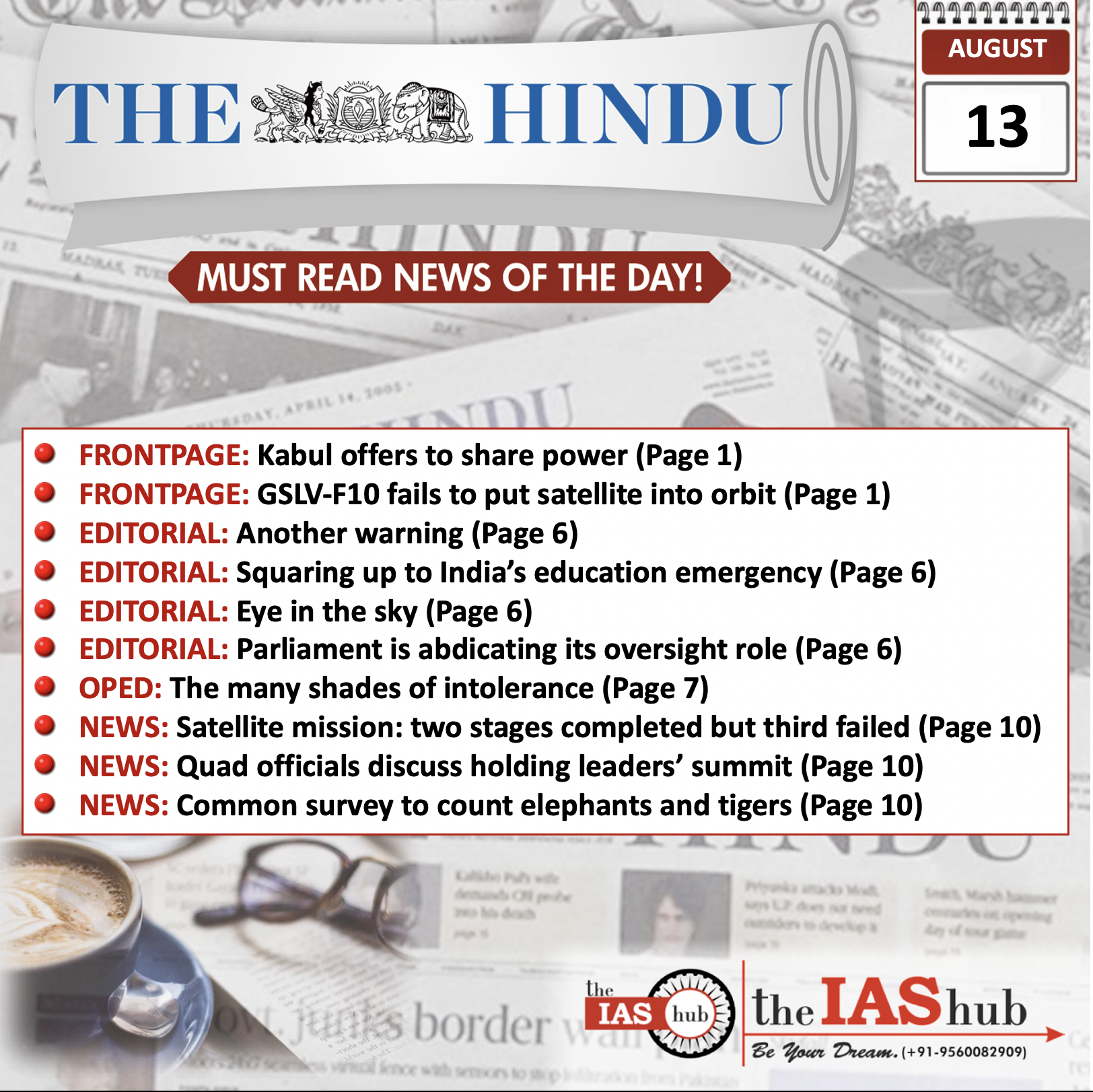 TH-Headlines-13 Aug-theIAShub