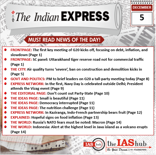 IE_5th Dec_Daily Headlines