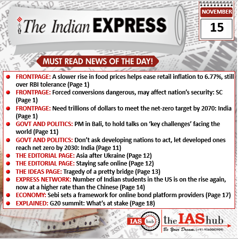 IE_15th Nov_Daily Headlines