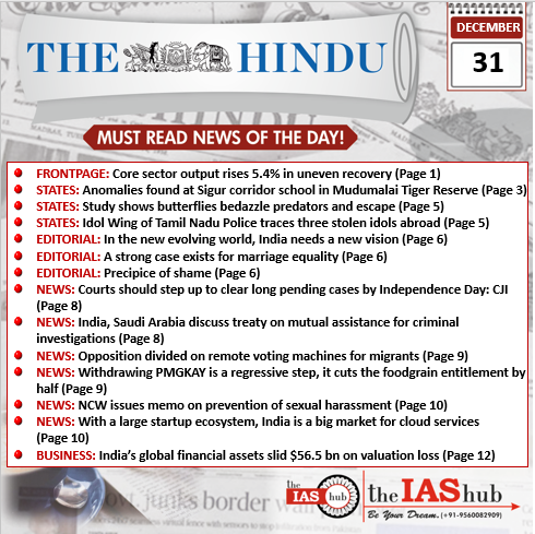 TH_31 Dec_Daily Headlines
