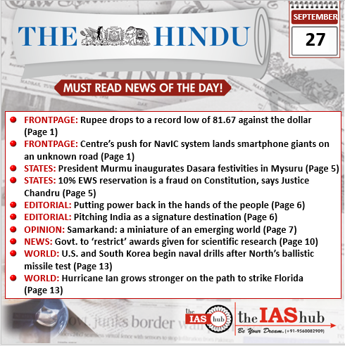 TH_27th Sept_Daily Headlines