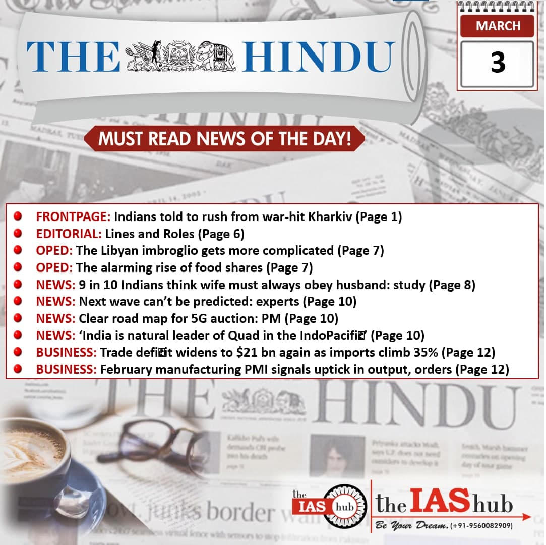 The Hindu 3 March