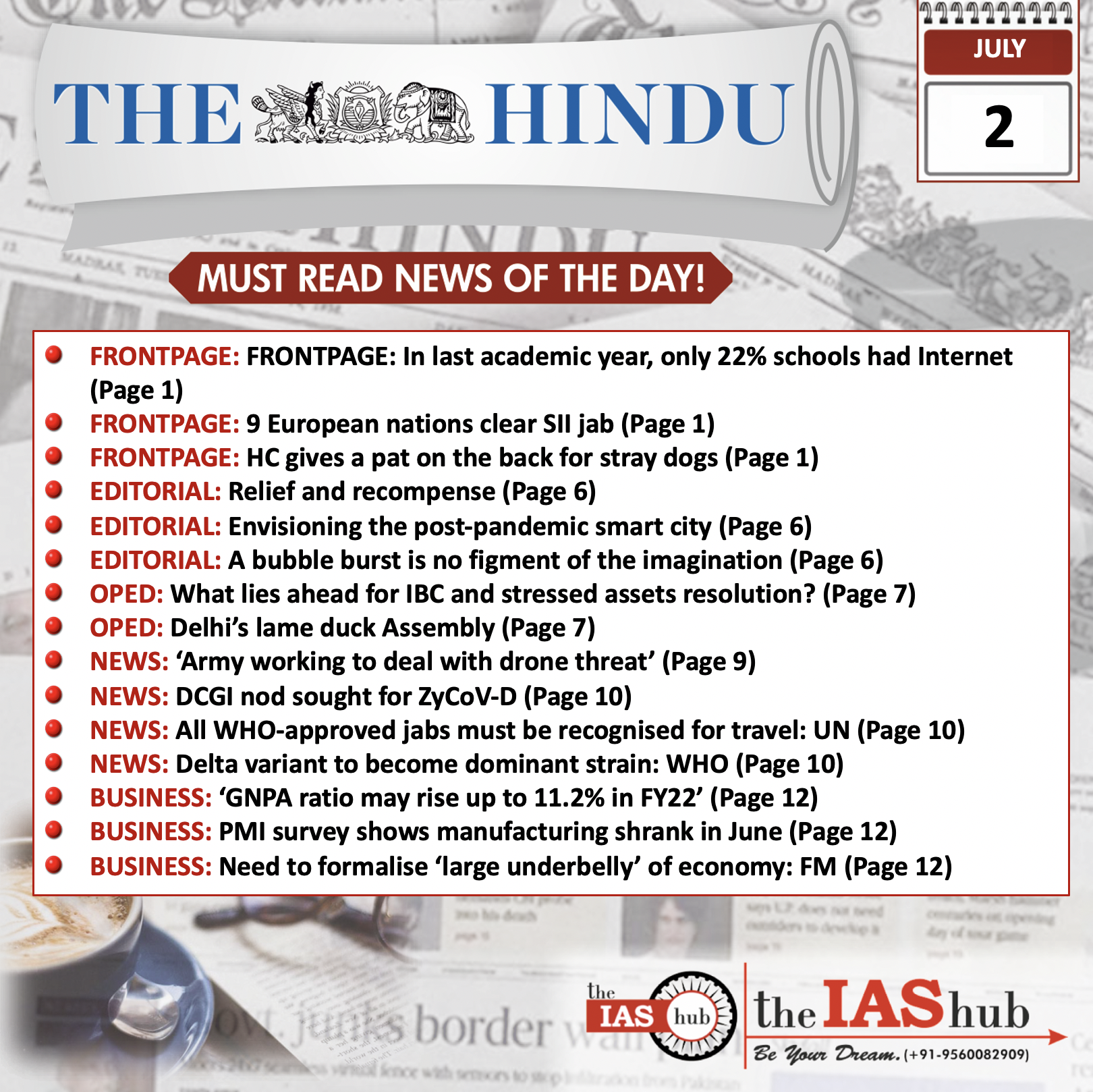 TH Headlines 2 July