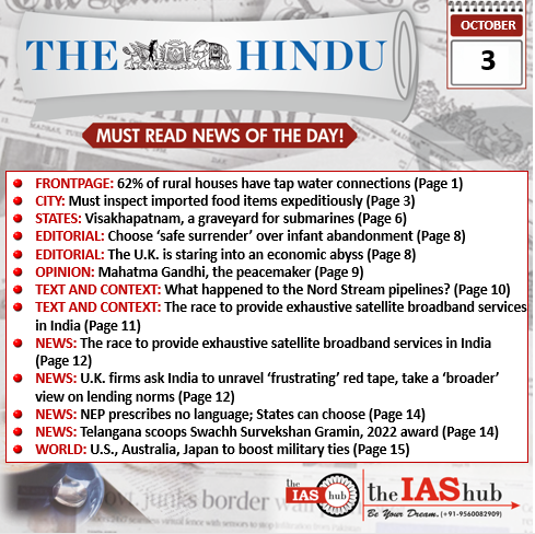 TH_3rd Oct_Daily Headlines