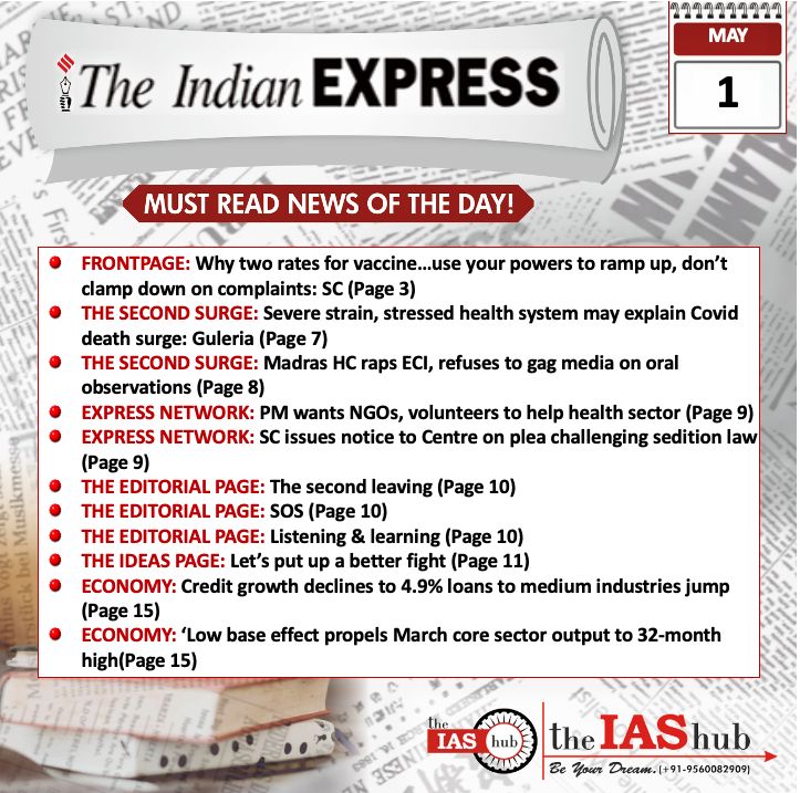 IE_Headlines_1 May_theIAShub