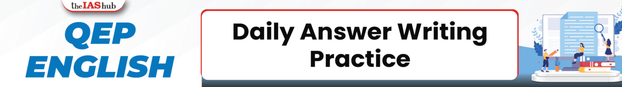 QEP English : Daily Answer Writing Practice Banner