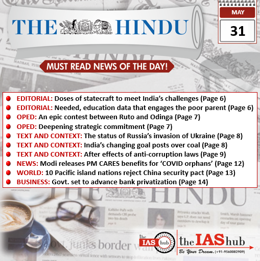 The Hindu 31 May