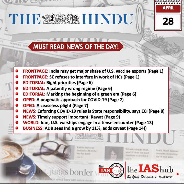 TH_Headlines_28 April_theIAShub