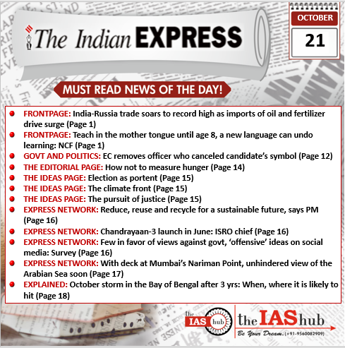 IE_21st Oct_Daily Headlines