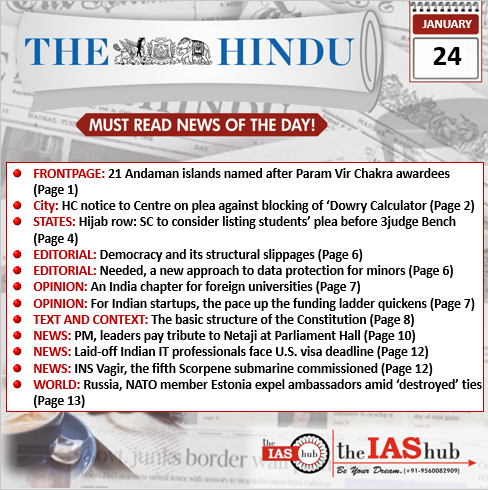 TH_24th January_Daily Headlines