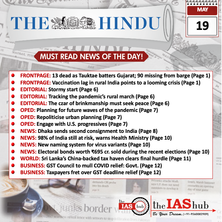 TH_Headlines_19 May_theIAShub