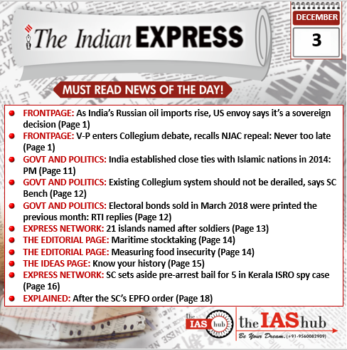 IE_3rd Dec_Daily Headlines