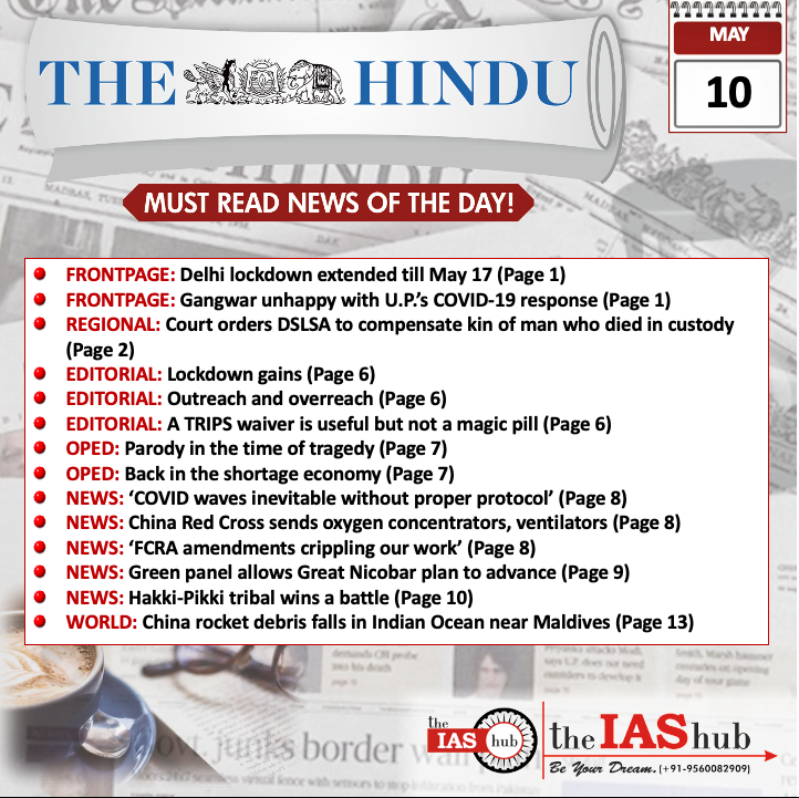 TH_Headlines_10 May_theIAShub