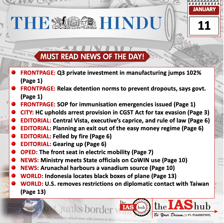 The Hindu_Headlines_11 Jan_theIAShub