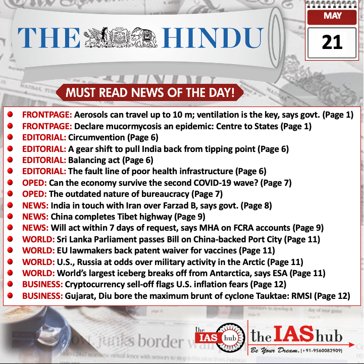 TH_Headlines_21 May_theIAShub