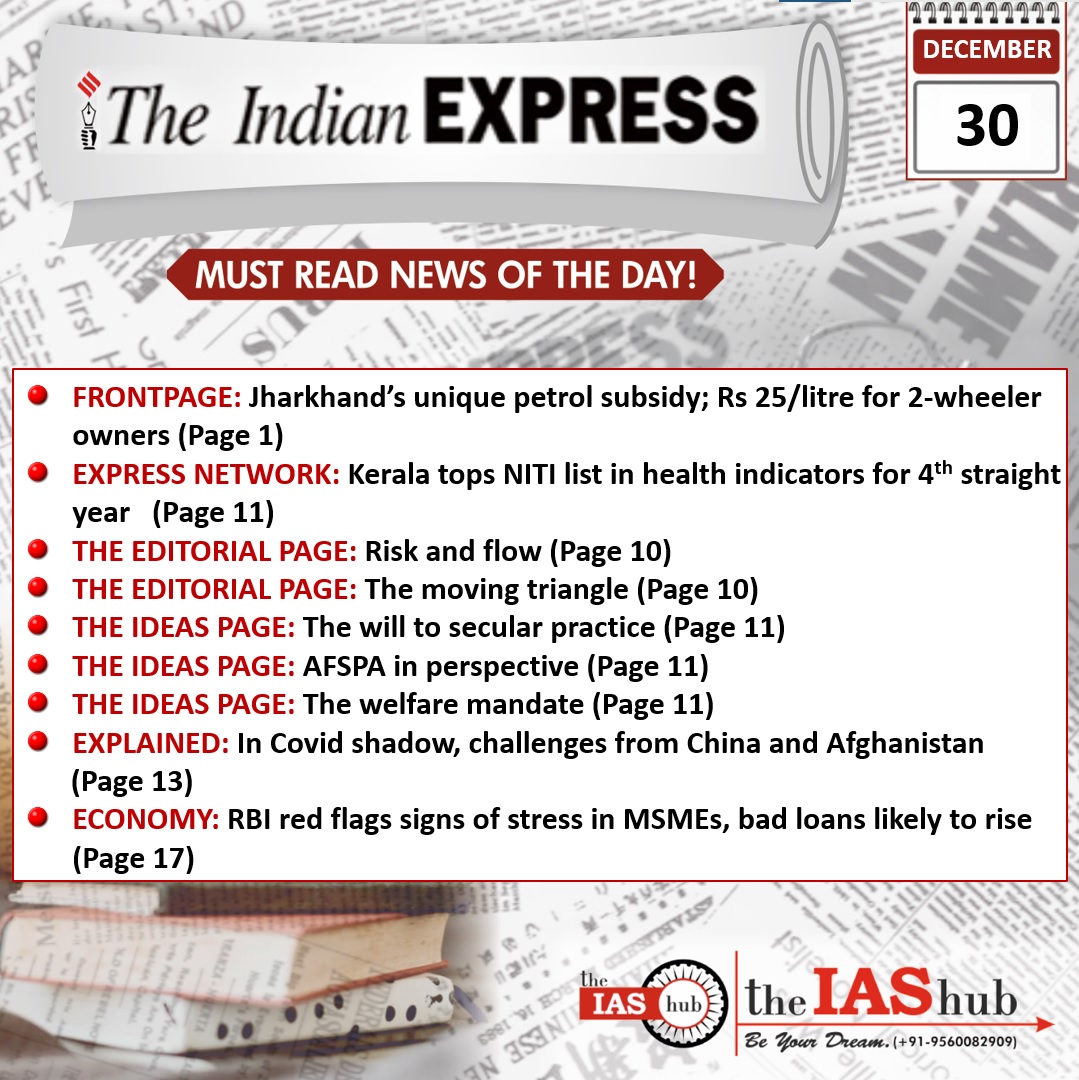 Indian Express 30 Dec