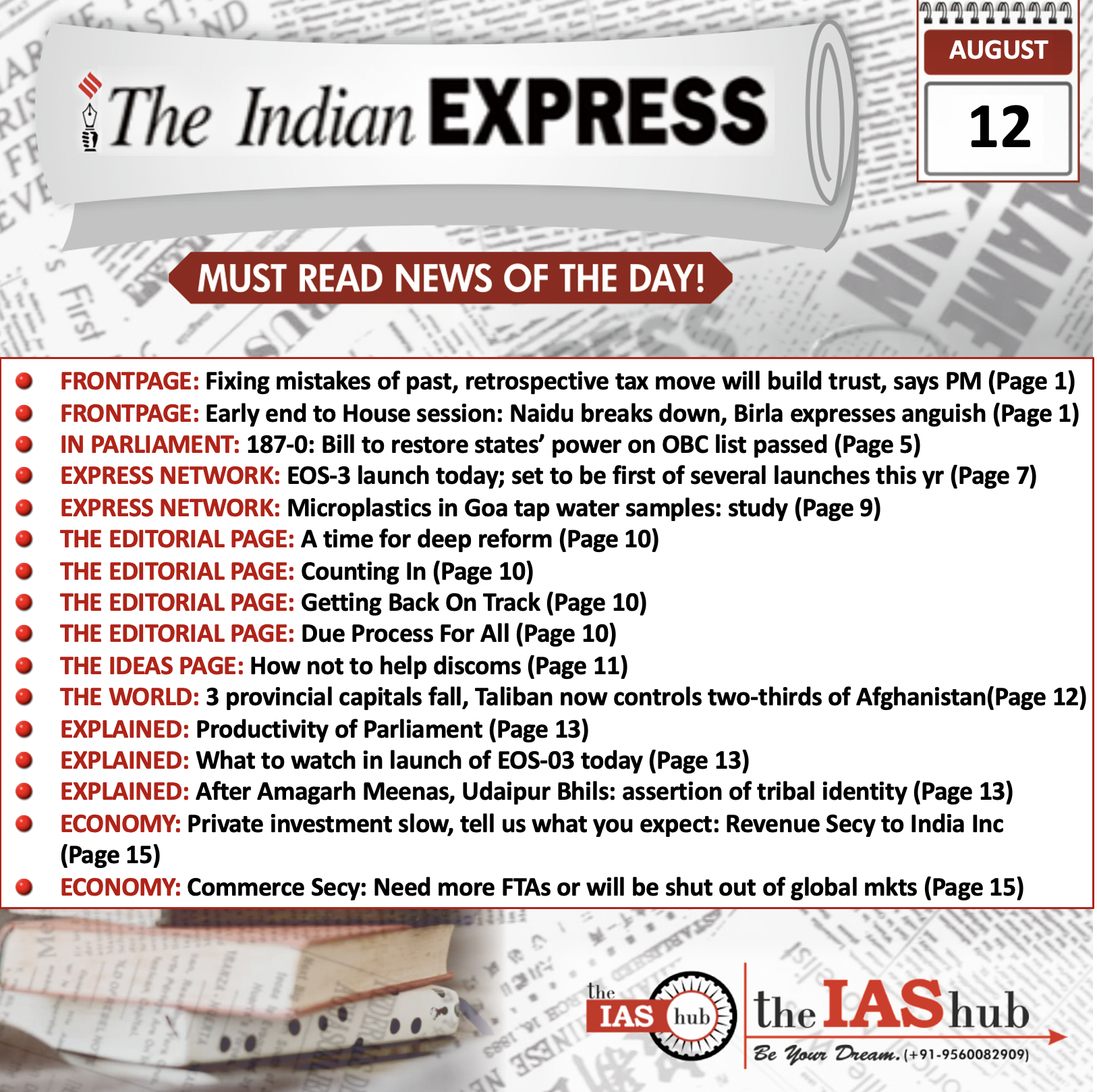 IE-Headlines-12 Aug-theIAShub