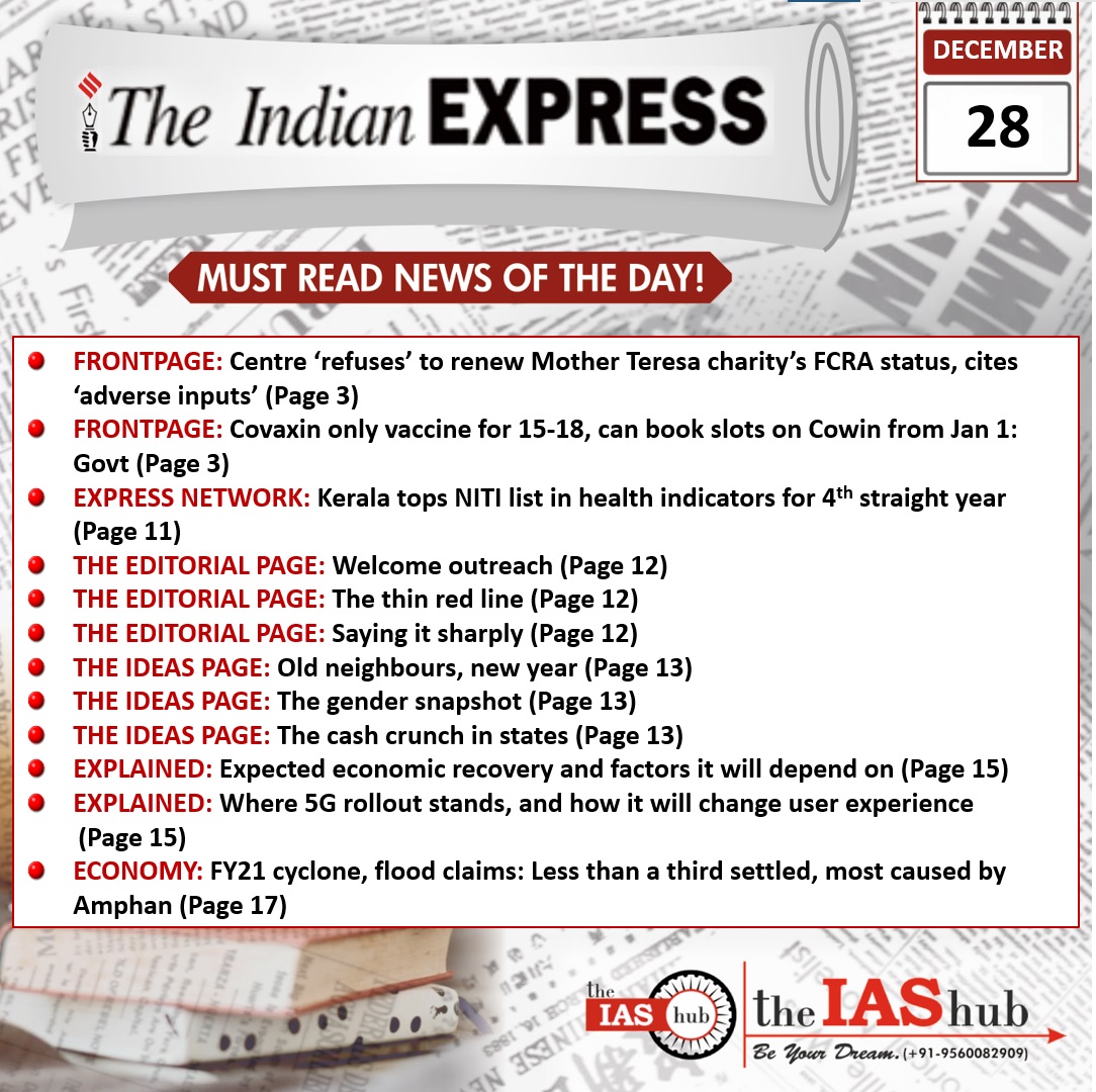 Indian Express 28 Dec