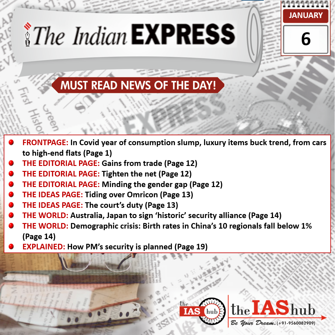 Indian Express 6 Jan