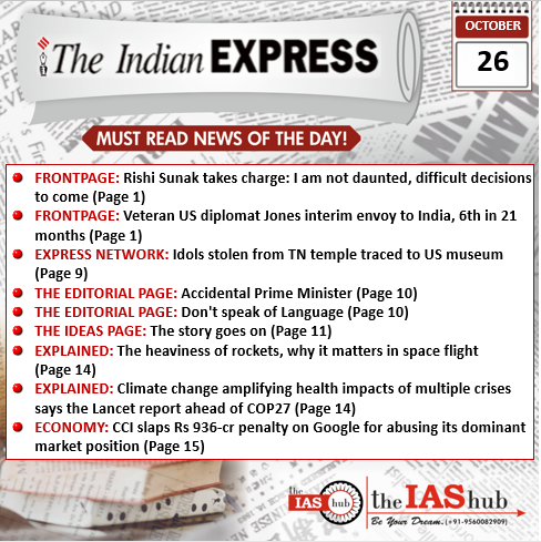 IE_26th Oct_Daily Headlines