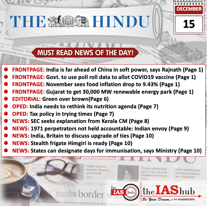 The Hindu_Headlines_15 Dec_theIAShub