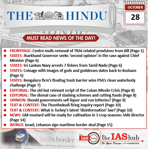 TH_28th Oct_Daily Headlines